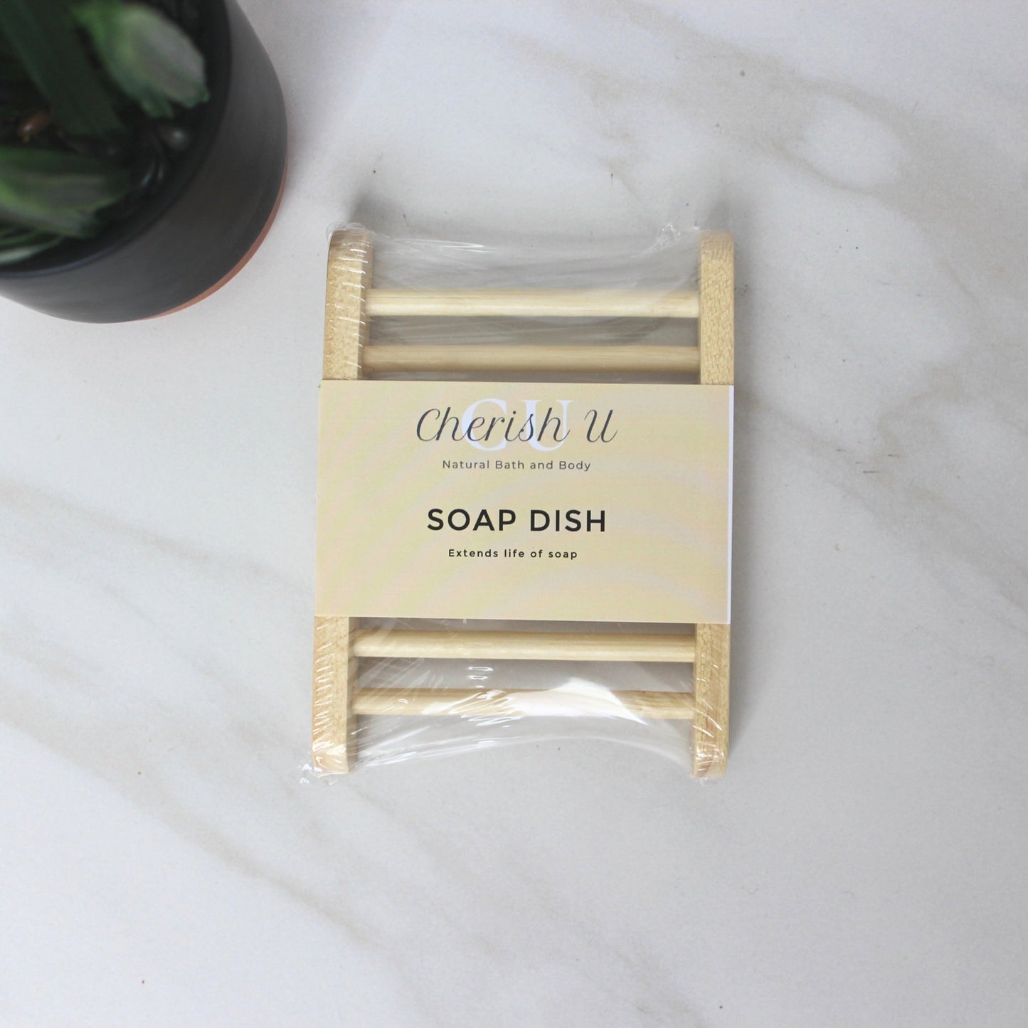 Bamboo Ladder Soap Dish for natural soap Cherish U®