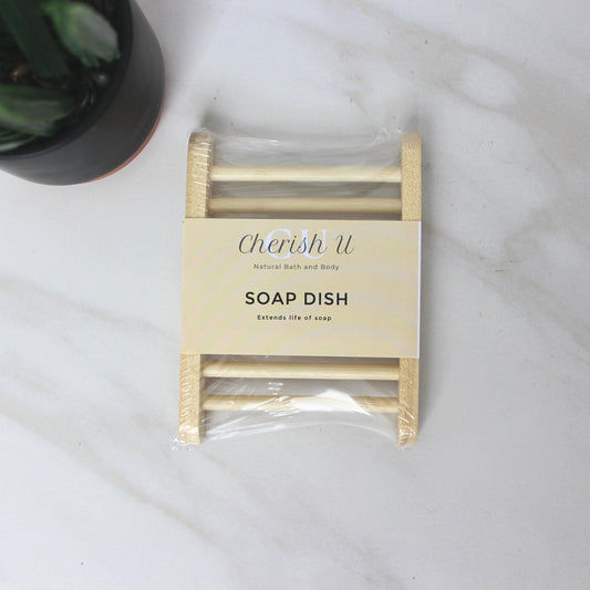 Bamboo Ladder Soap Dish for natural soap Cherish U®