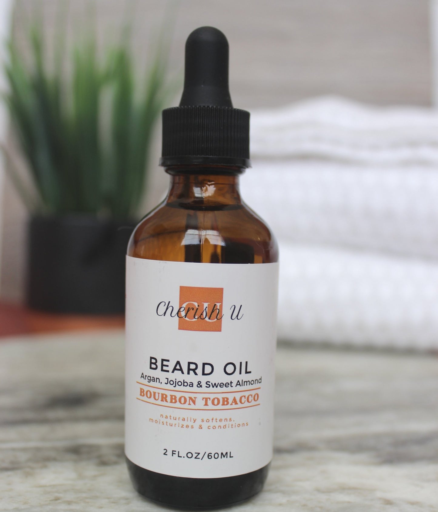 Bourbon Tobacco Beard Oil  Cherish U®