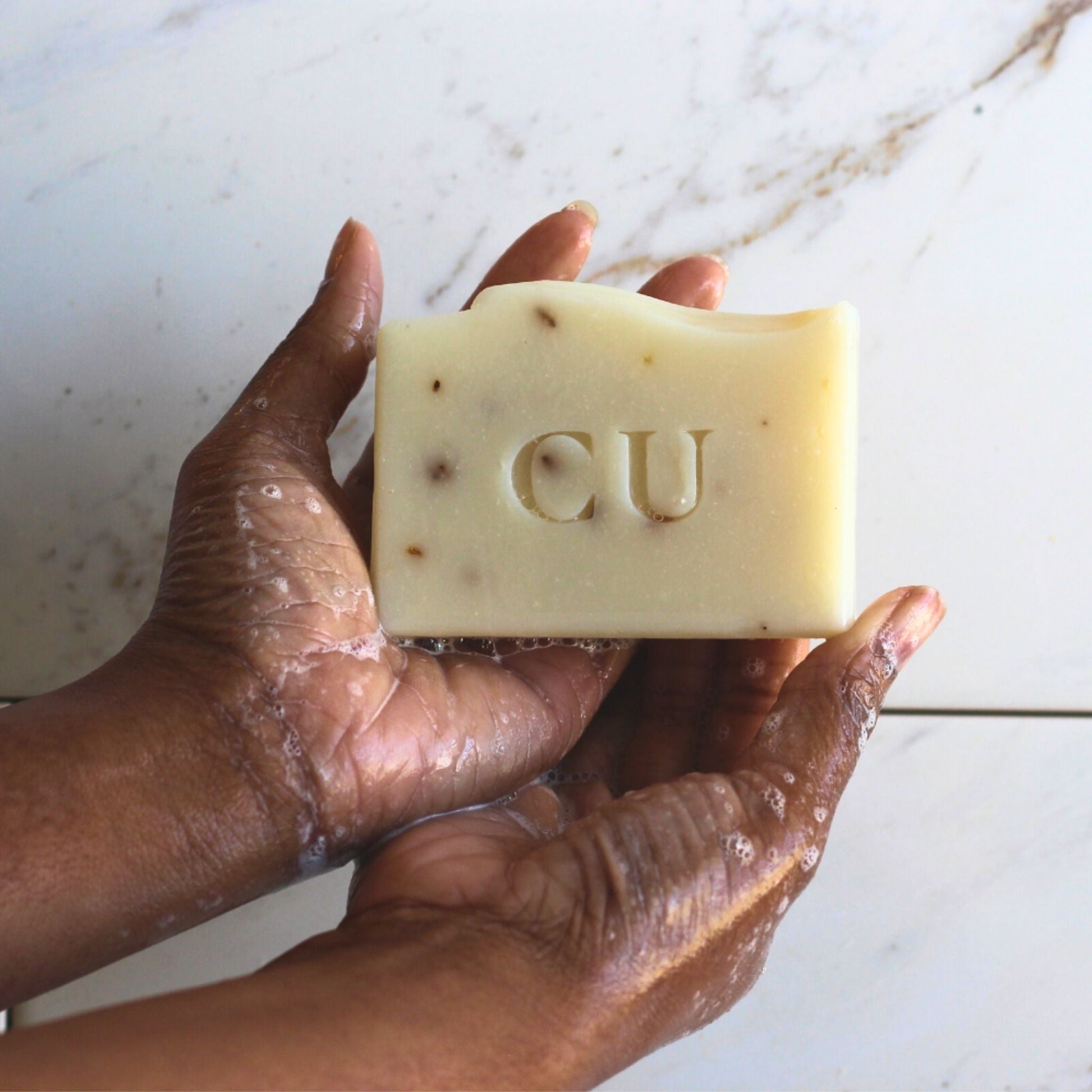 handcrafted Coconut and Shea natural soap bar