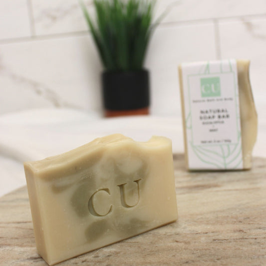 Eucalyptus and Mint Natural uplifting soap bar
