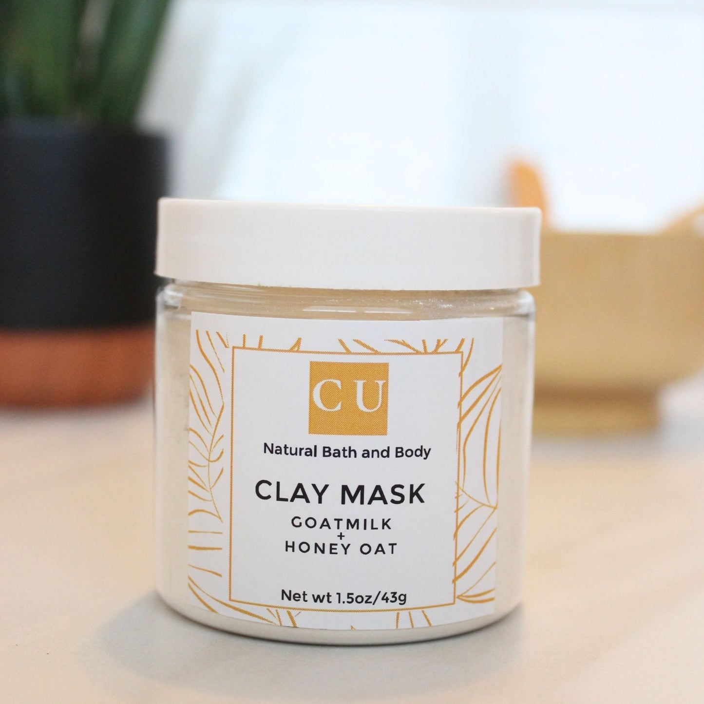 Goat Milk and Honey Oat Clay Mask