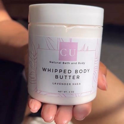 Lavender Shea whipped body butter