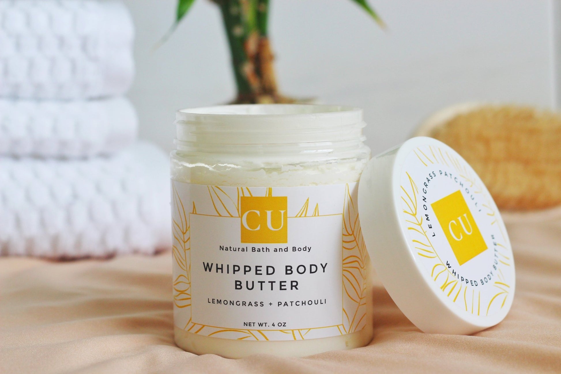 Lemongrass and Patchouli Whipped Butter