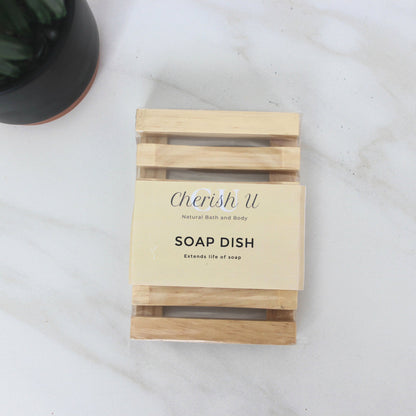 Wooden Soap Dish for natural soap